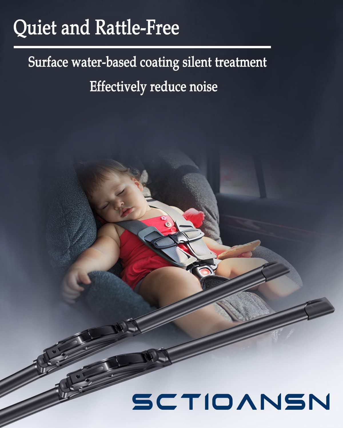 3Pcs Windshield Wiper Blades for Jeep Liberty 2008 2009 2010 2011 2012, Original Equipment Automotive Replacement Windshield Wiper Blades for My Car- 19"/19"/14T" (Pack of 3) J- HOOK