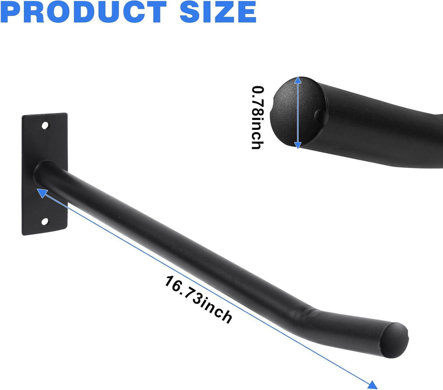 Garage Storage Mechanism Wall Mounted, Folding chair storage rack,Garden Tool Rack Manager Heavy-Duty Folding Chair, Suitablefor Car Tires, Ladders, Chairs, Strollers (Black (3-pack))