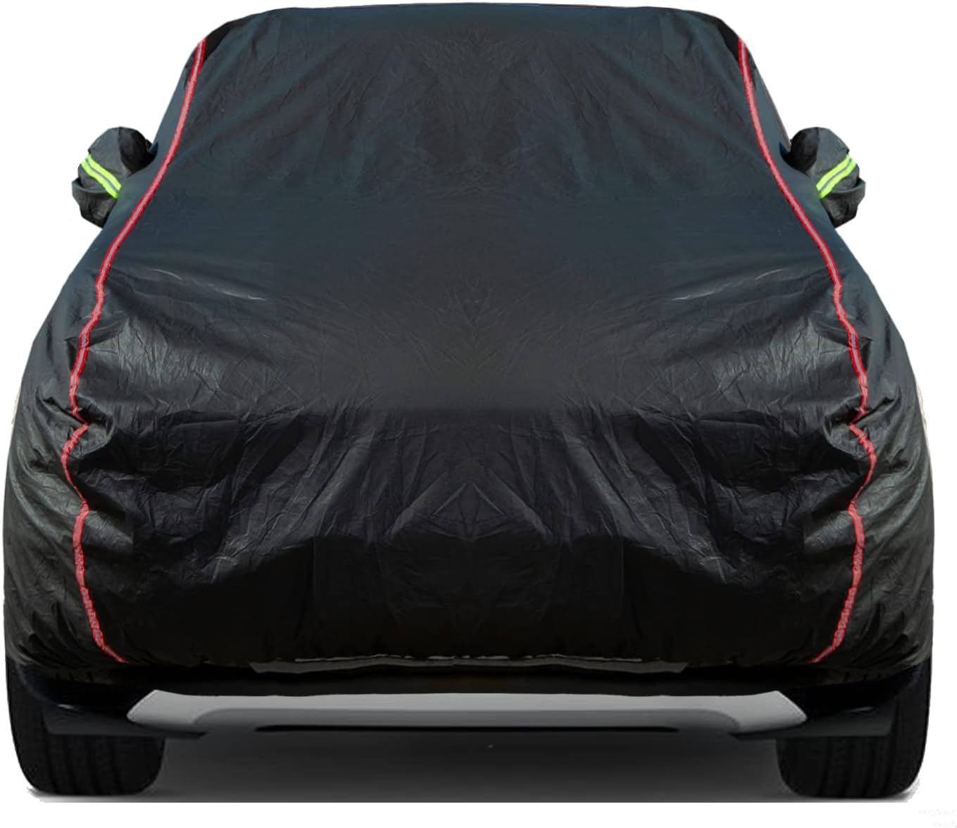 Breathable New Material, Waterproof Car Cover, Locks and Zipper Doors, Sunscreen Waterproof UV Prevention Snowproof Wind and Windproof,Suitable for Indoor Outdoor,for SUV (201" to 211") B13