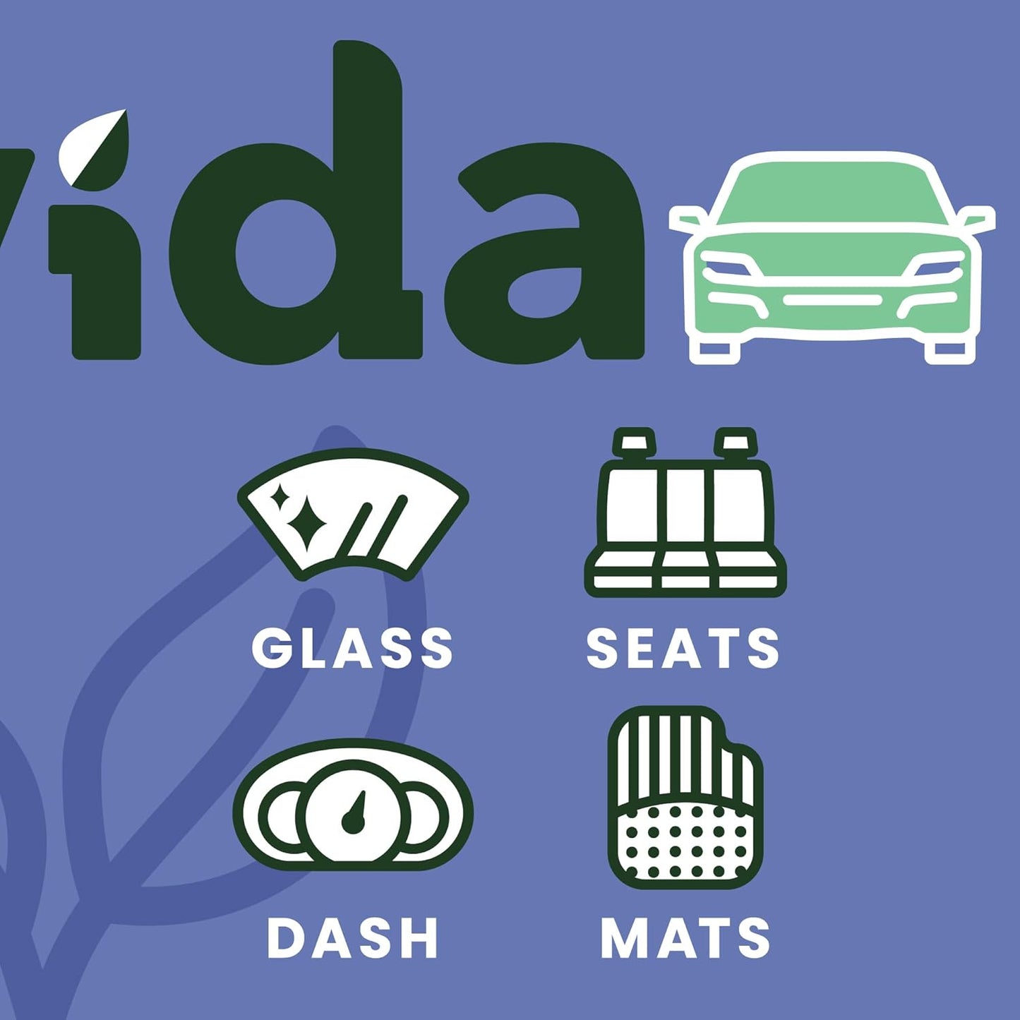 Interior Cleaner, All-Purpose Car Cleaning Spray, Natural Grapefruit Scent, 16oz