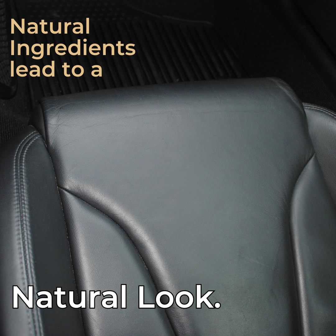 Lithium Leather Love Car Leather Cleaner and Conditioner - Deep Hydrating All Natural Premium Care For Car Interior that Restores, Rehydrates and Protects (4oz)