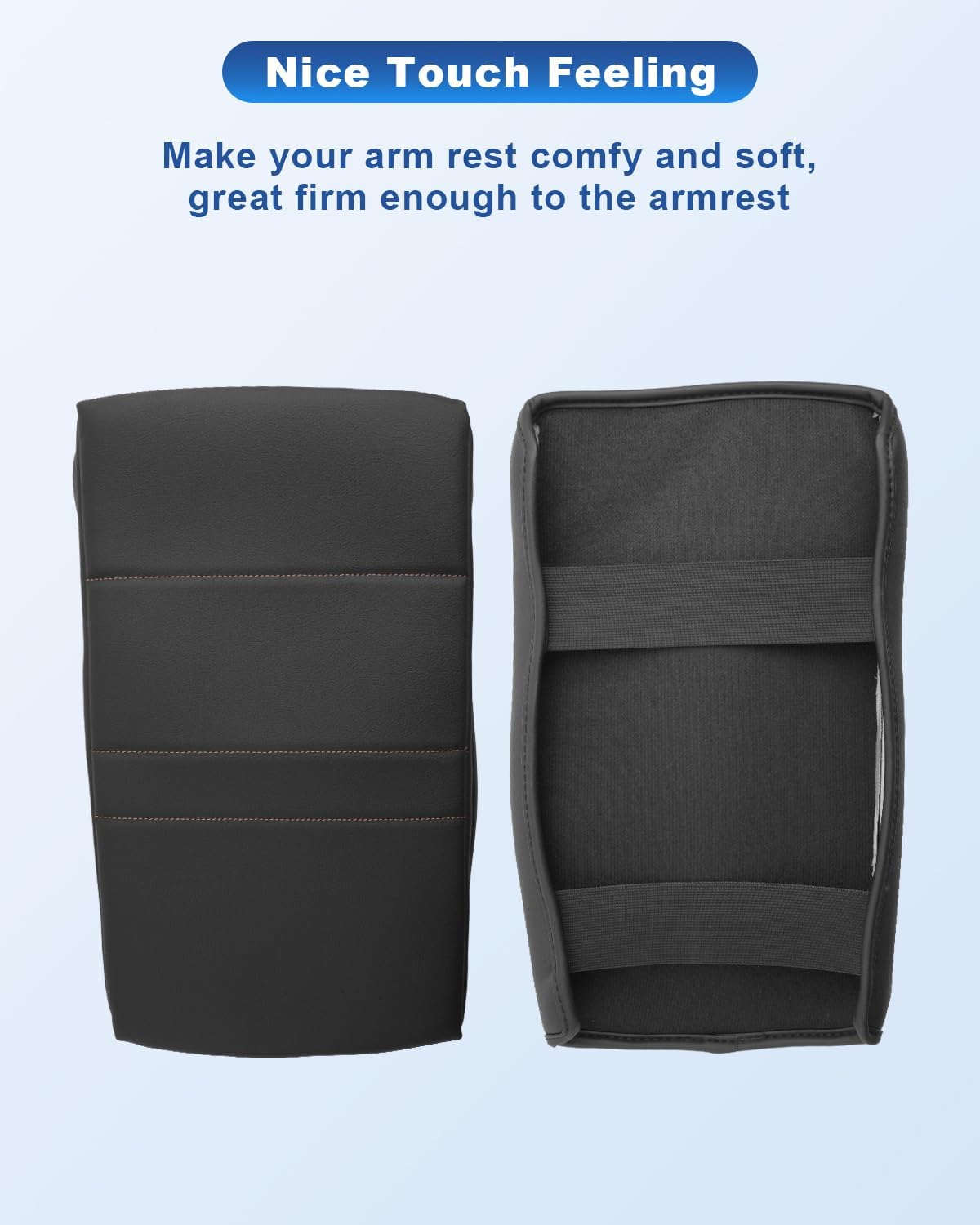 CDEFG for 2024-2025 Honda Prologue Center Console Cover for 2024-2025 Honda Prologue Accessories Armrest Cover 2024-2025 Prologue Middle Console Pad Arm Rest Cushion Leather Cover