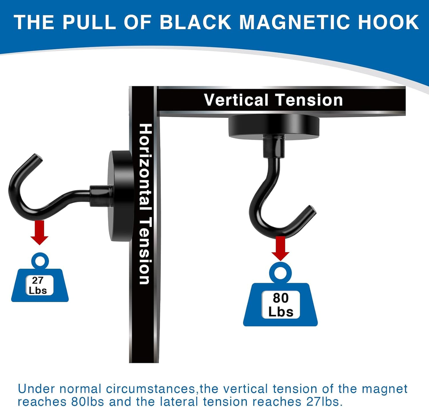 LOVIMAG Magnet Hooks for Cruise Cabin, 80lbs Cruise Door Magnets with Epoxy Coating, Cruise Must Haves for Travel, Strong Magnetic Hooks for Classroom, Kitchen Essentials, Locker Organizer, -12 Pcs