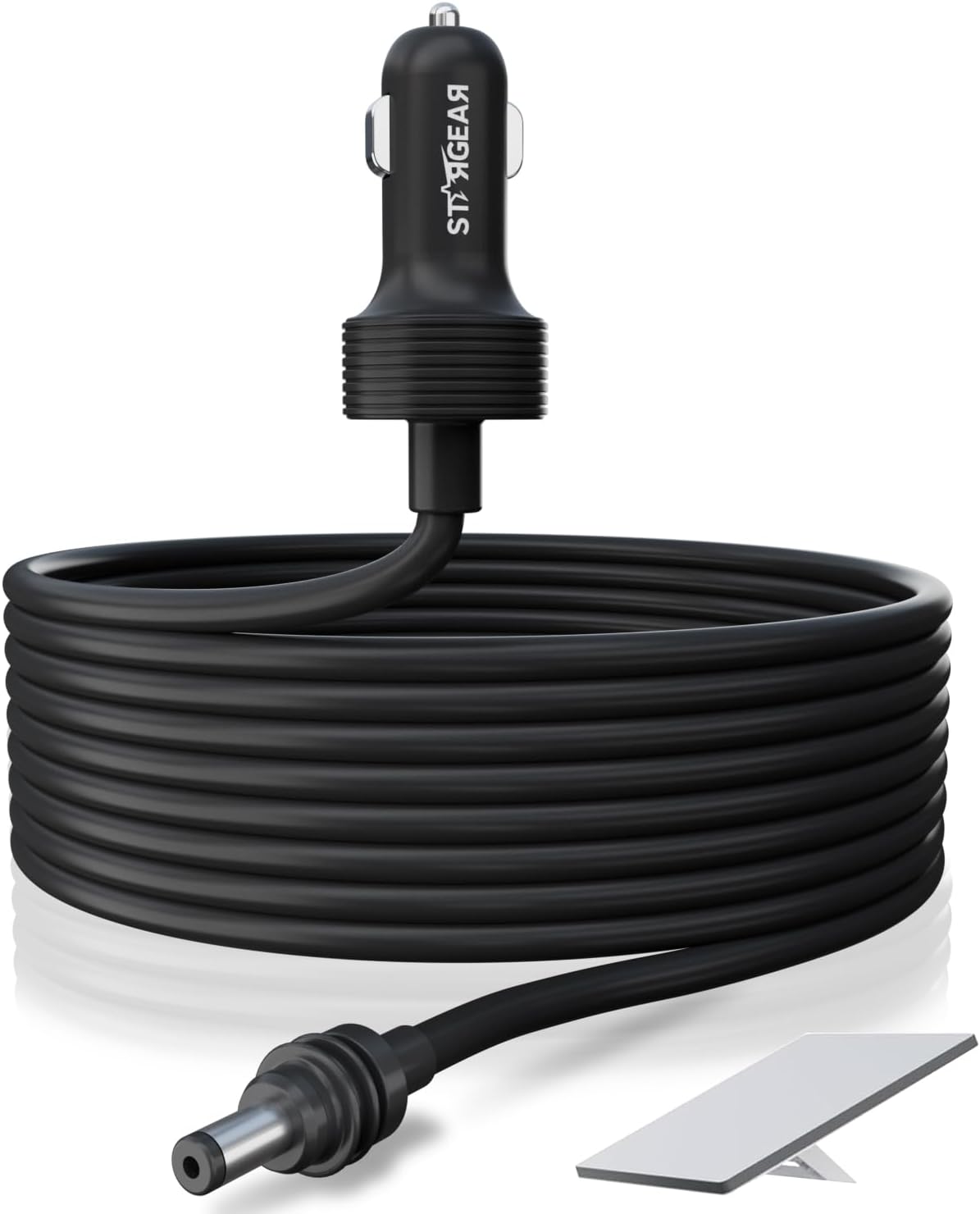Starlink Mini Cable 12V 5M/16.4FT, Starlink Mini Accessories 16AWG Cigarette Lighter to DC Cord, Starlink Cable 12V-48V Car Charger Adapter (5M)