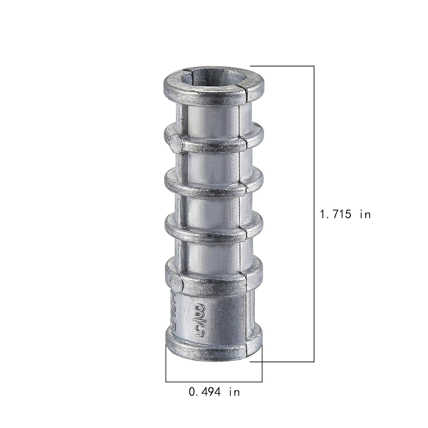 Wensilon(30pcs) 5/16 * 1-3/4 Lag Shield Anchor Long Zinc Alloy Bolts Concrete Anchors, Zinc Alloy Masonry Anchors Hole
