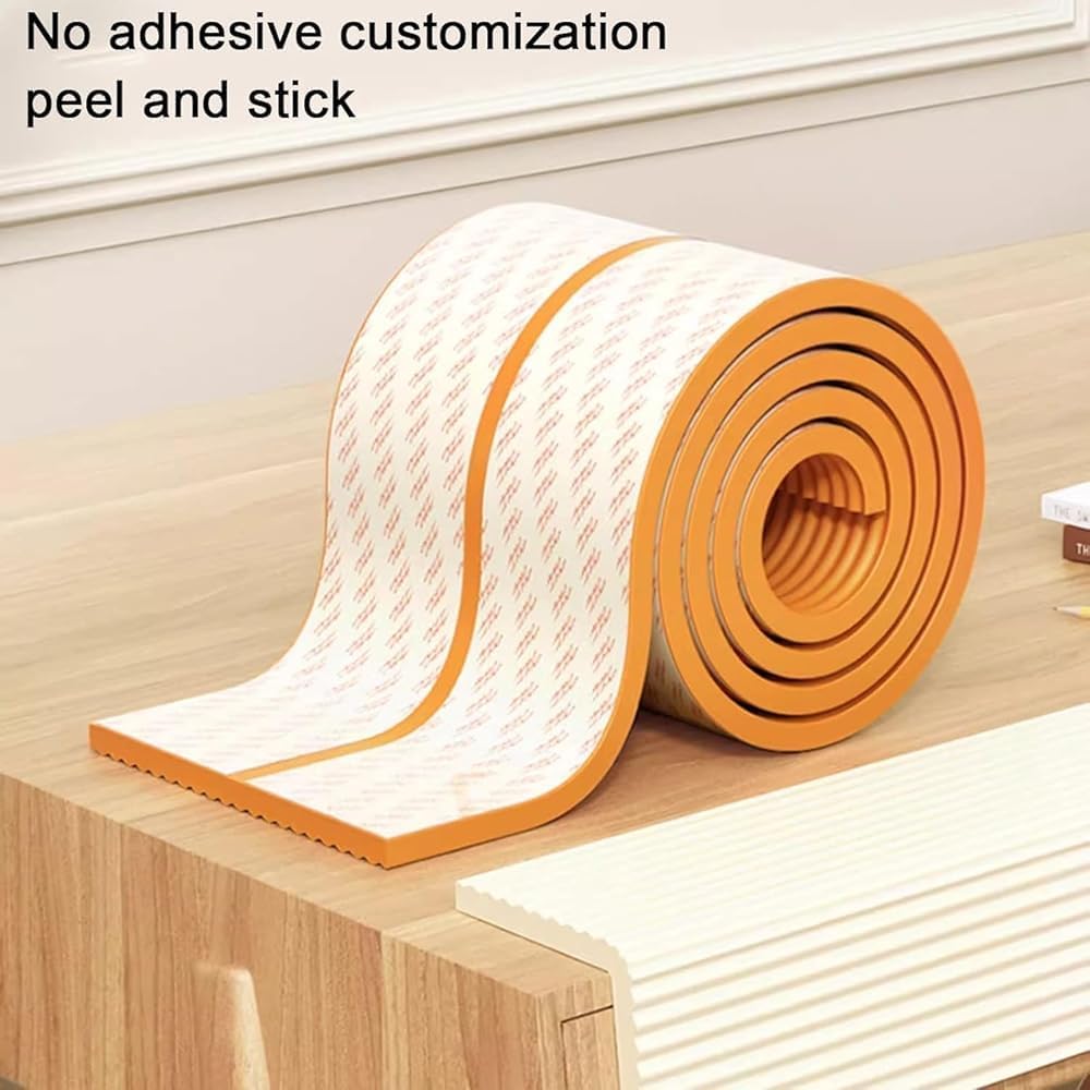 Garage Wall Corner Guards - High Resilience Sponge Corners Protectors for Parking Garages Table Corners Columns - Wall Corner Guard Kit(Size:2m-5pcs)