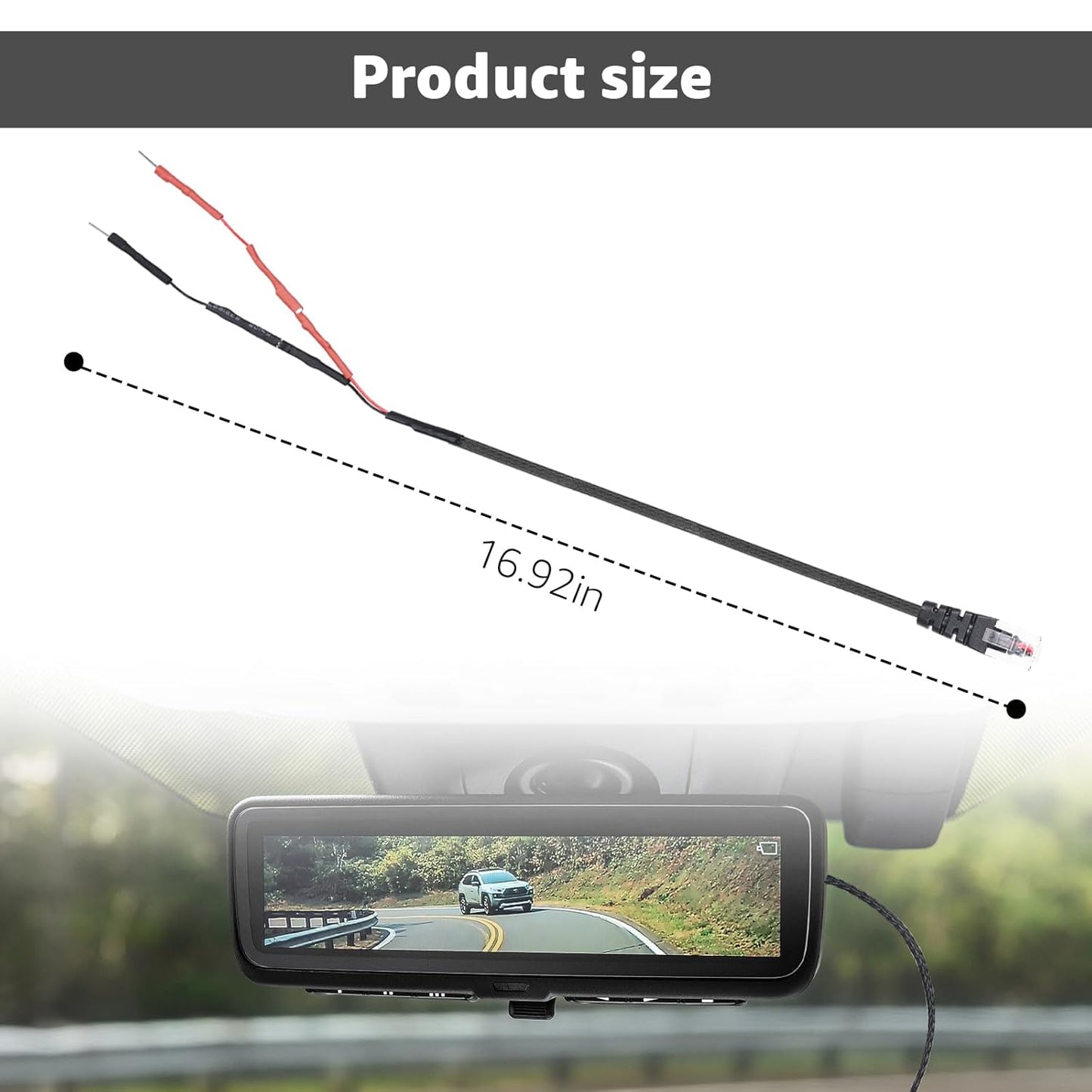 RJ11 Power Cord for Radar Detector,Replacement for Escort Radar 9500i,MAX360,Cobra,Radenso XP SP,for Uniden R1 R3 R4 R7 R8,Beltronics Vector RX65 STI,Valentine 1 Gen 1 Gen 2 etc.