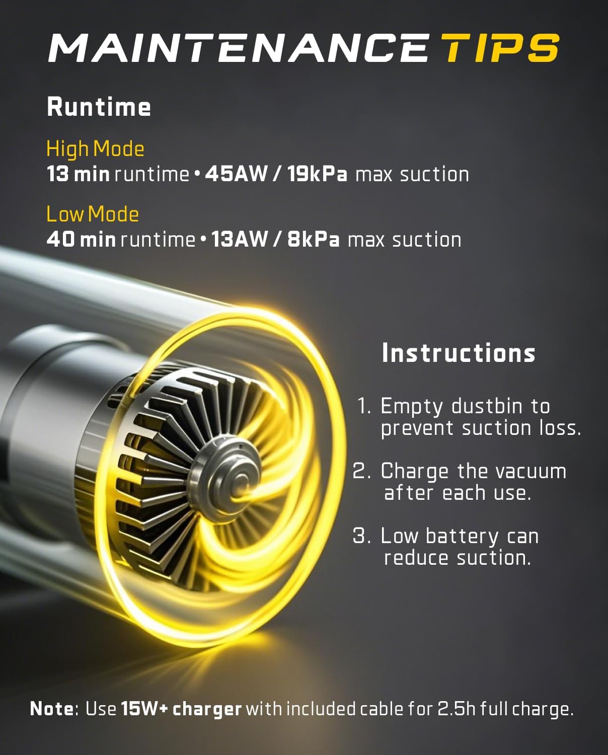 Fanttik Slim V8 APEX Car Vacuum, 4-in-1 Portable Mini Cordless Vacuum with 19000pa Suction Power, Type-C Charge, 2 Suction Modes, Handheld Vacuum for Car, Office Desk, Keyboards (Blue)