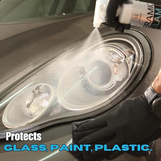 Ceramic Slam - The Best DIY Ceramic Spray Coating for Cars Available - Super Long Lasting Paint Protection - Easy to Apply - Stackable for an Ultra Deep Hydrophobic Shine