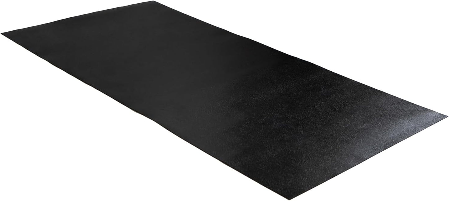 RESILIA Work Bench Mat - 30" X 96", Scratch-Resistant PVC Mats - Protect Your Workbench, Table, or Tool Station from Painting, Woodworking, Crafting, Building, & More, Black, Made in The USA