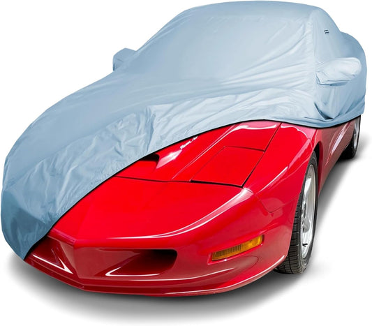 iCarCover Premium Car Cover for 1991-1997 Pontiac Trans AM Heavy Duty Waterproof All-Weather Automobiles Custom Fit Indoor Outdoor UV Snow Protection Covers with Straps and Bag