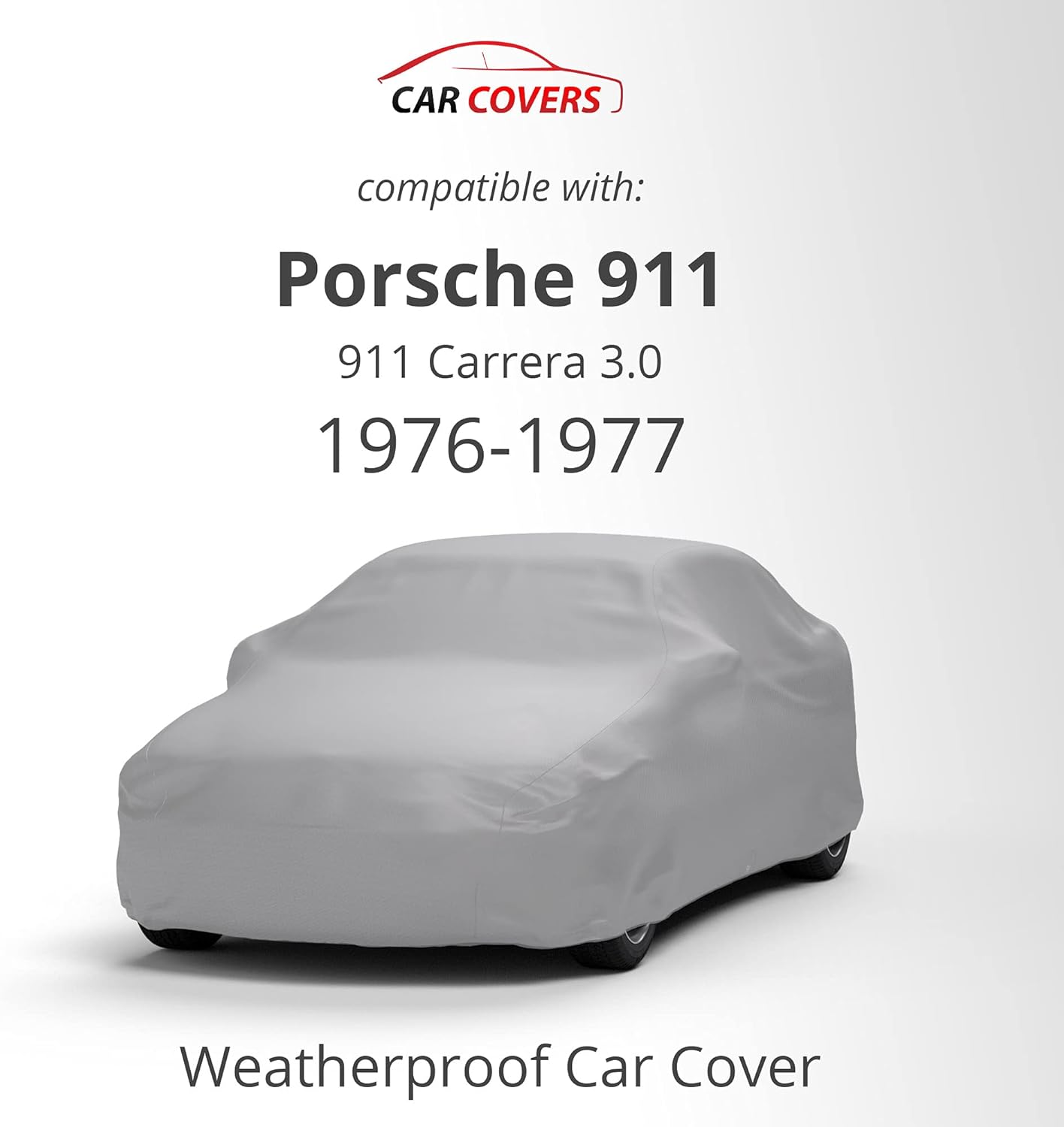 Car Covers Weatherproof Max Car Cover & Warranty Compatible with Porsche 1976-1977 911 Carrera 3.0 – Outdoor Cover Theft Cable Lock Car Accessories Better Than Waterproof