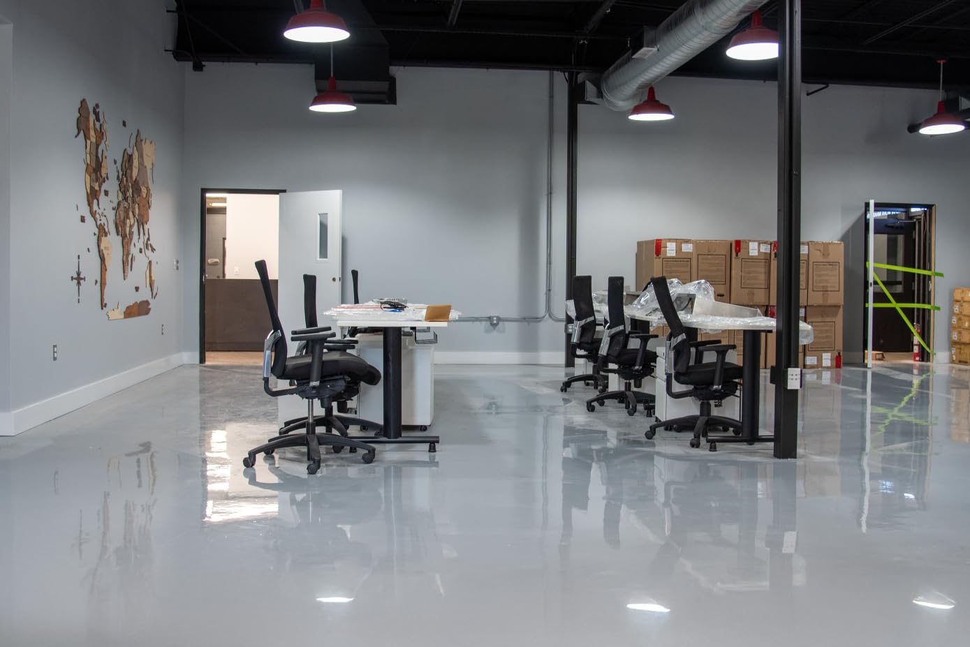 Epoxy Resin Coating 3 Gallon Kit - Light Gray - Standard Cure Speed - for Floors, Counter Tops, Garages & More -100% Solids -2 Components - Self Leveling, Chemical Resistant, Solvent-Free