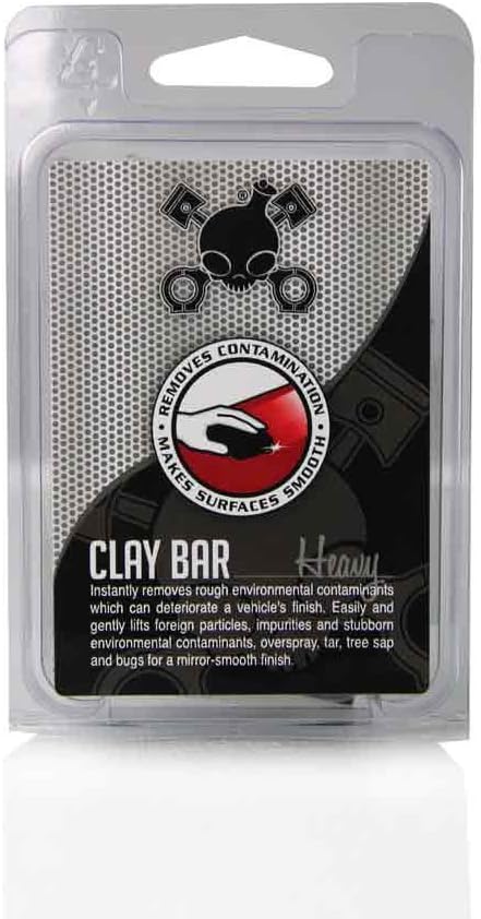 Chemical Guys CLY_KIT_1 Heavy Duty Clay Bar and Luber Synthetic Lubricant Kit, 16 oz, 2 Items, Black
