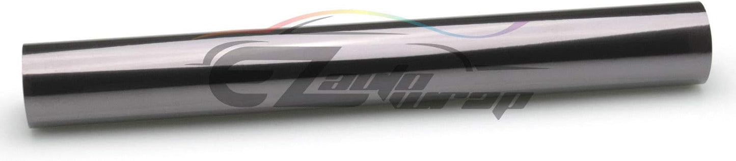 EZAUTO WRAP Free Tool Kit 12"x48" (1FT x 4FT) Glossy Light Black Smoke Headlight Taillight Fog Light Side Marker Vinyl Tint Film Self Adhesive