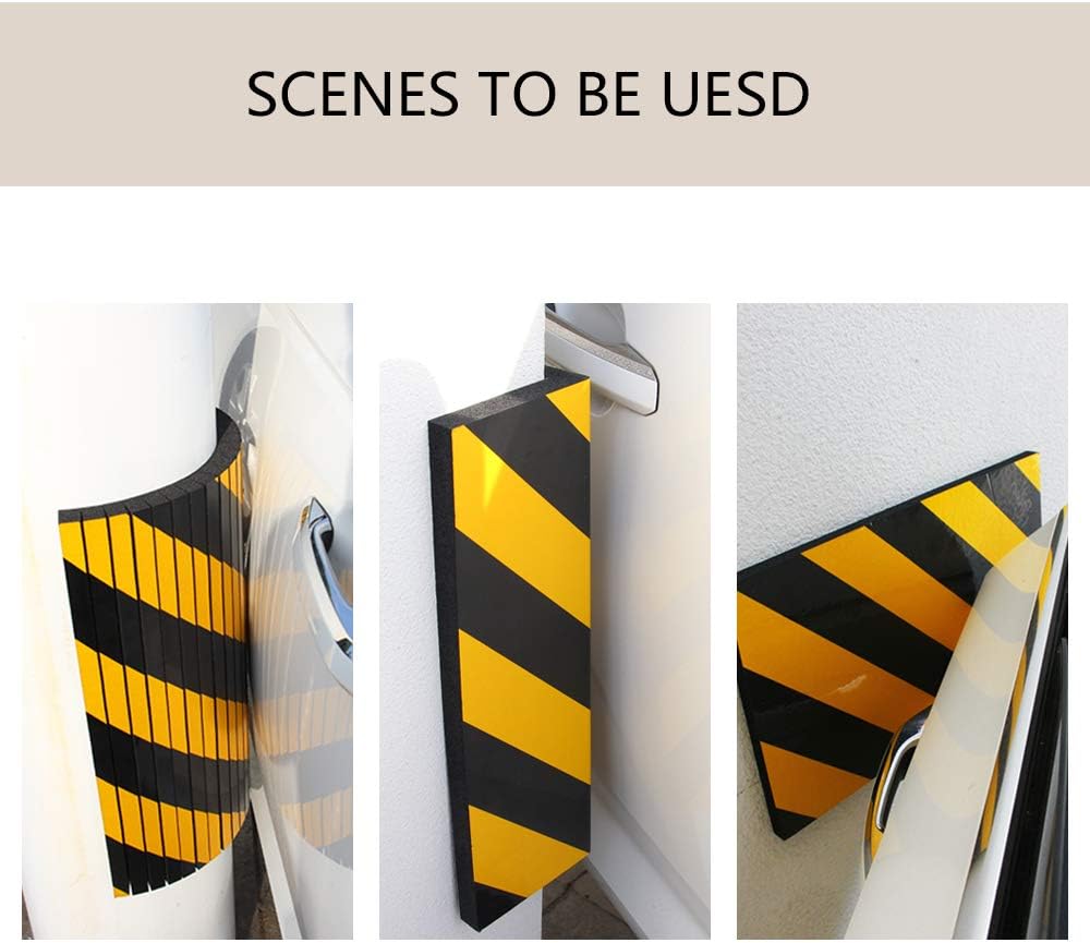 Garage Wall Protector Foam Wall Corner Guard for Parking Garages - Edge Protector Protect Your Car - Garage Corner Edge and Bumpers Corner Guards