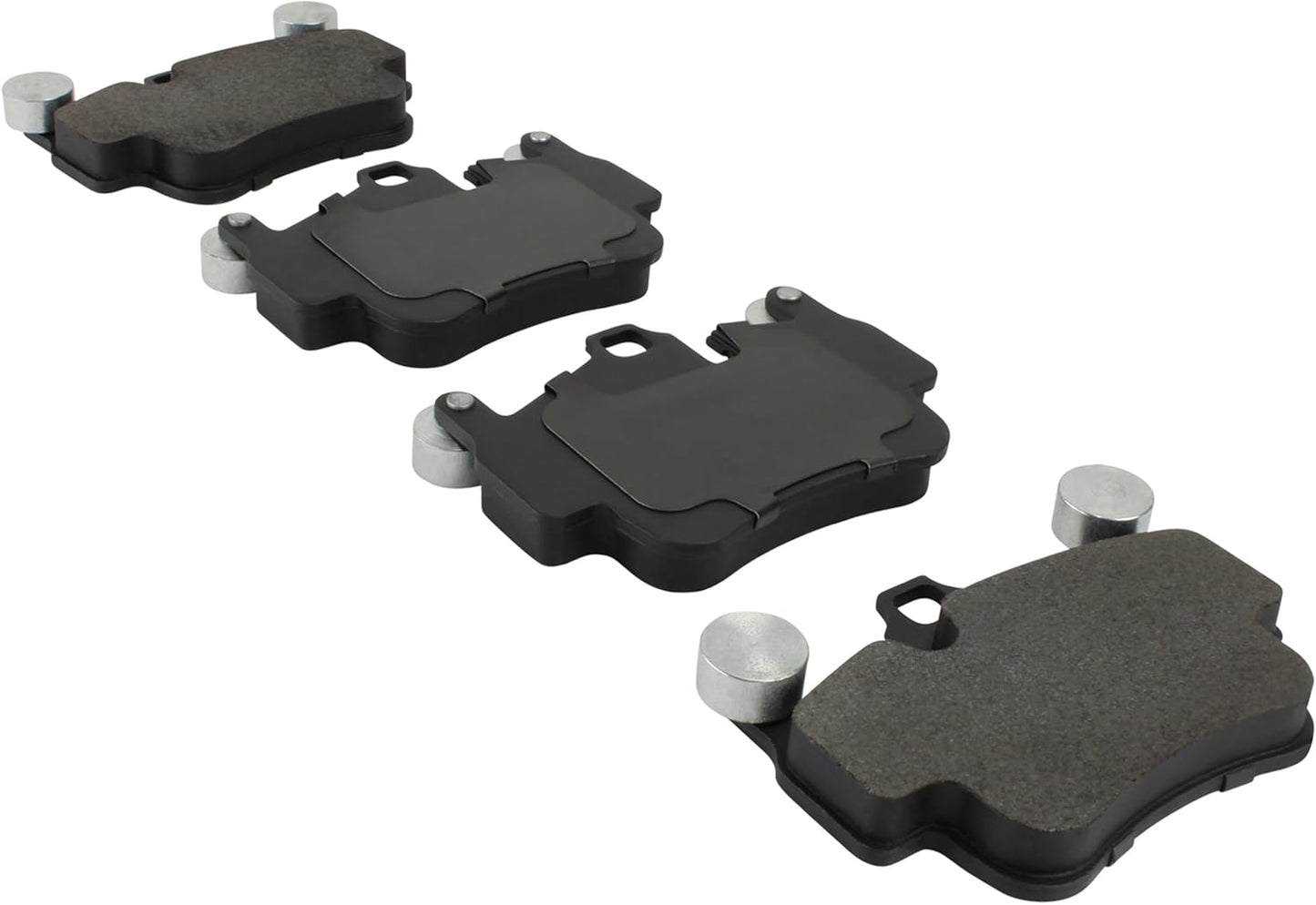 Premium Semi-Metallic Front Brake Pads (1001-1135M) Compatible with Porsche 911 2005-2012, Porsche Boxster 2009-2012, Porsche Cayman 2008-2012