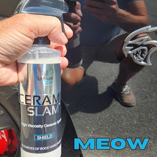 Ceramic Slam - The Best DIY Ceramic Spray Coating for Cars Available - Super Long Lasting Paint Protection - Easy to Apply - Stackable for an Ultra Deep Hydrophobic Shine