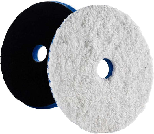 Lake Country HDO Heavy Cutting Microfiber Pad - Safe for All Paint and Finishes: Heavy Duty Orbital Cutting Pad Helps Remove Scratches, Swirls, Buffing Trails, and Oxidation (2 Pack, 6.5")