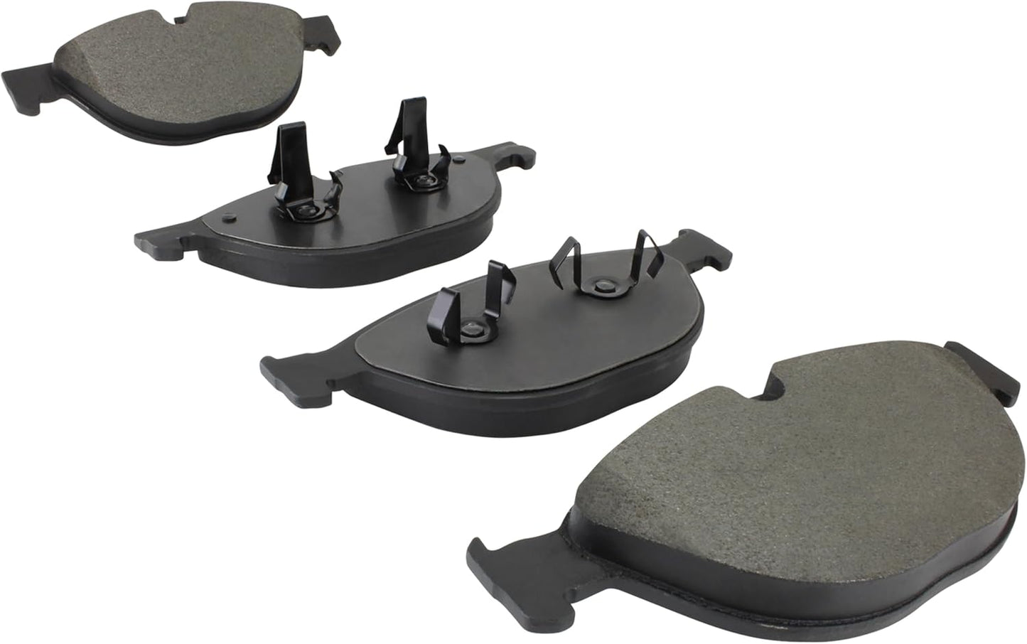 Premium Semi-Metallic Front Brake Pads (1001-1448M) Compatible with 2010-2019 Jaguar (XF/XFR/XFR-S/XJ/XJR/XJR575/XK/XKR/XKR-S)