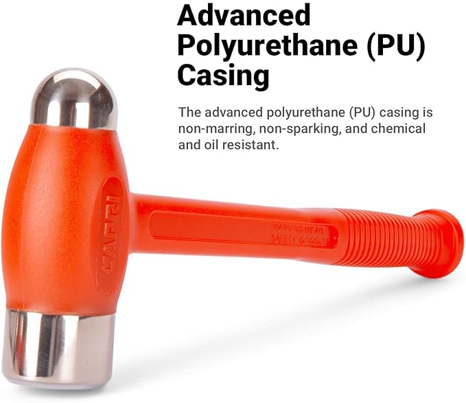 Capri Tools 46 oz. Dead Blow Ball Peen Hammer CPDBHB46