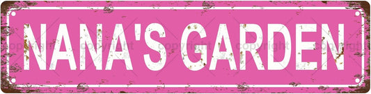 Vintage Metal Tin Sign, Street Sign, Home Decor, 16 x 4 Inch