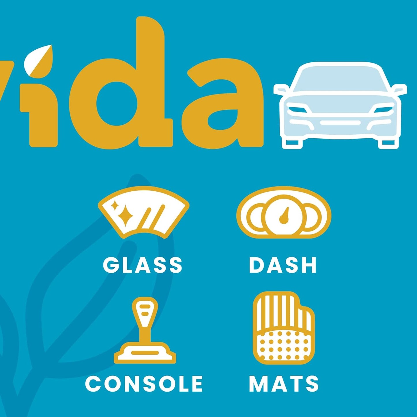 Vinegar Cleaner, Plant-Based, Multi-purpose Automotive Cleaning Spray, Natural Mint Scent, 16oz