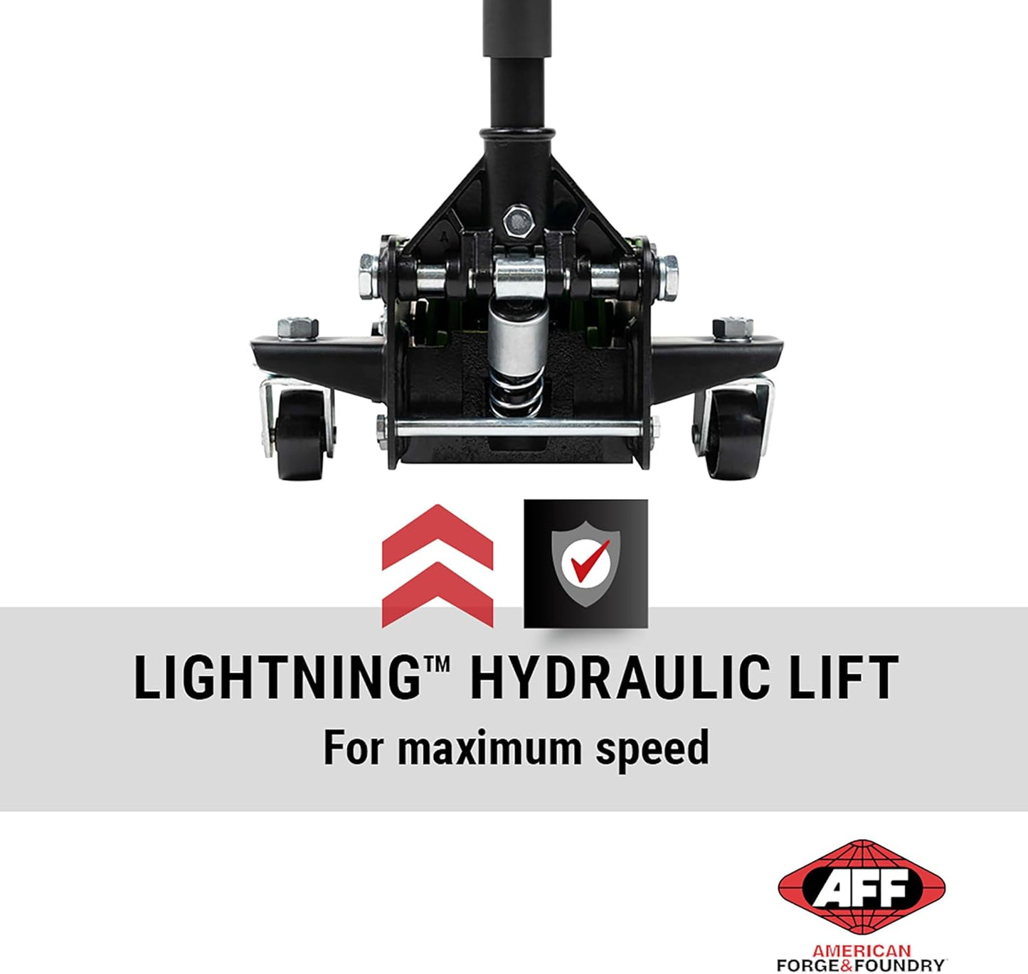 AFF Viking 3.5 Ton Floor Jack - Lightning Lift Hydraulic Car Jack - Heavy Duty