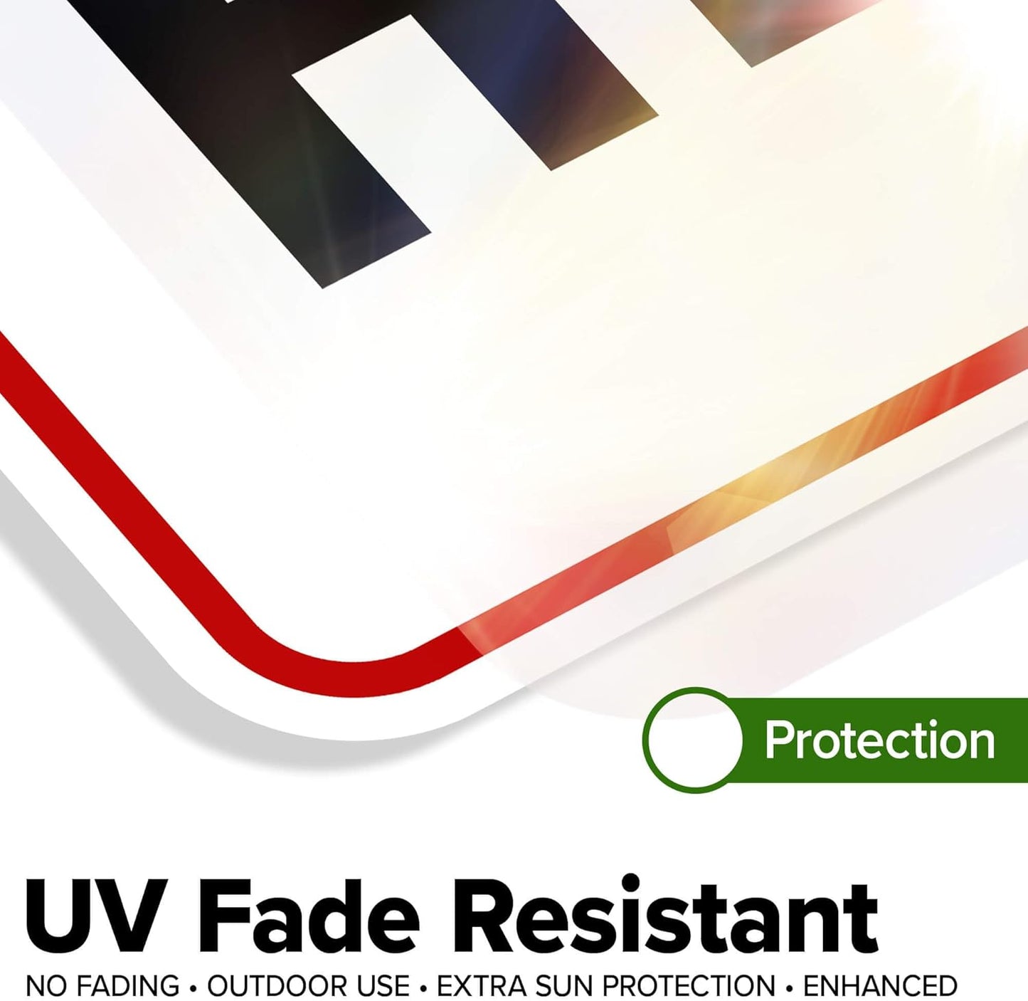 Custom Sign, Custom Sign for Business, Indoor/Outdoor use. 18x24 Inches, Rust Free .063 Aluminum, Fade Resistant, Made in USA by My Sign Center (Header)