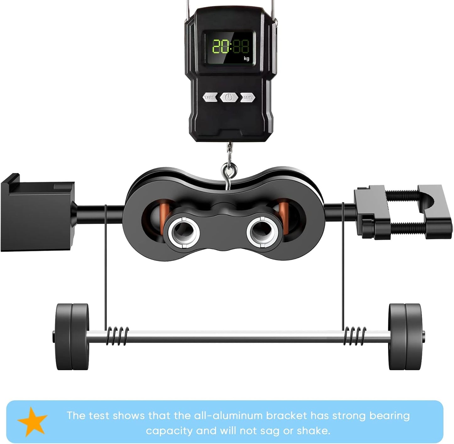 Radar Detector Mount,Aluminum Rearview Mirror Rod Radar Bracket,for Escort Max360c,Max 3, X IXc,Redline EX Beltronics Cobra DualPro GT 360 Radar Detector,with EZ Magnet Connection Base