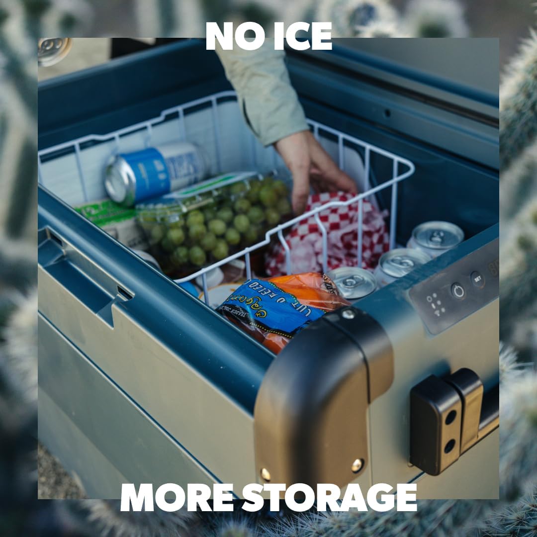 Dometic CFX2 45-Liter Portable Refrigerator and Freezer, Powered by AC/DC