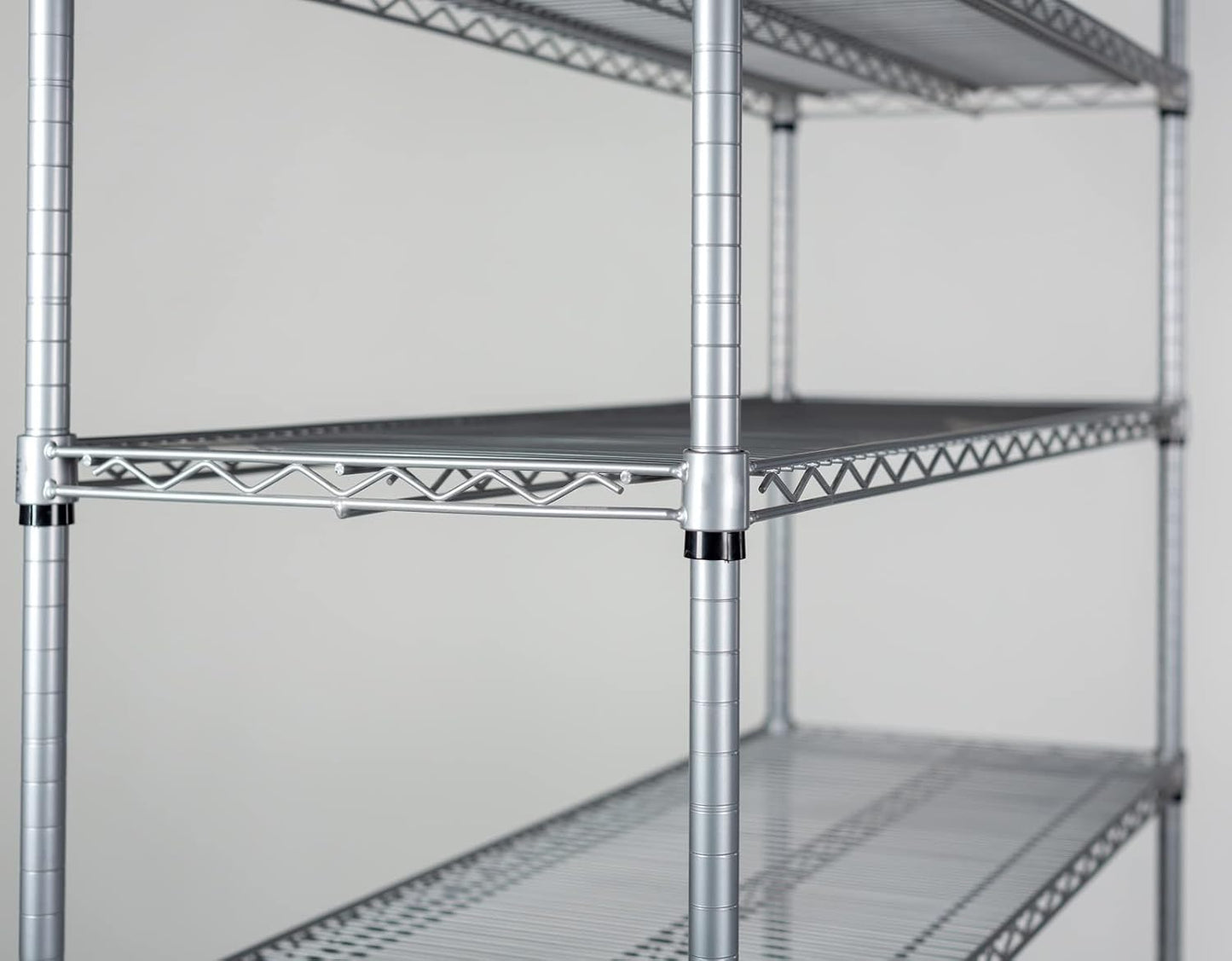 Omega 36" Deep x 48" Wide x 96" High 3 Tier Gray Starter Shelving Unit