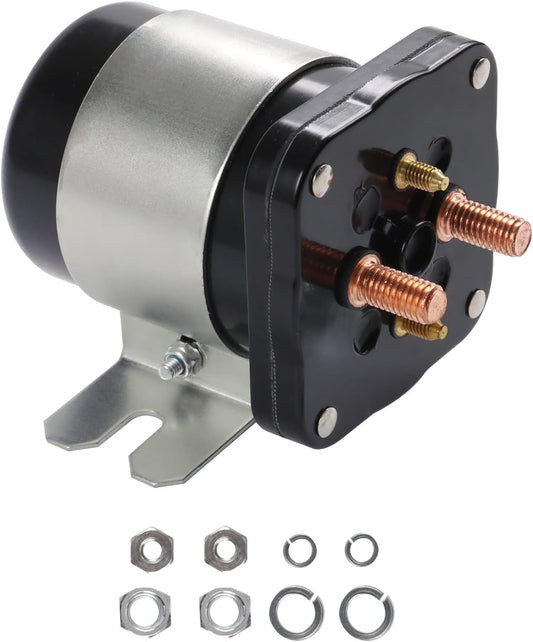 Heavy Duty 48V 4 Terminal Solenoid Heavy Duty 48V Solenoid Relay Switch Replacement For Club Car EZGO Yamaha Electric G19 Power Drive #586 Series Replace JR1-H1950-00 73231-G01