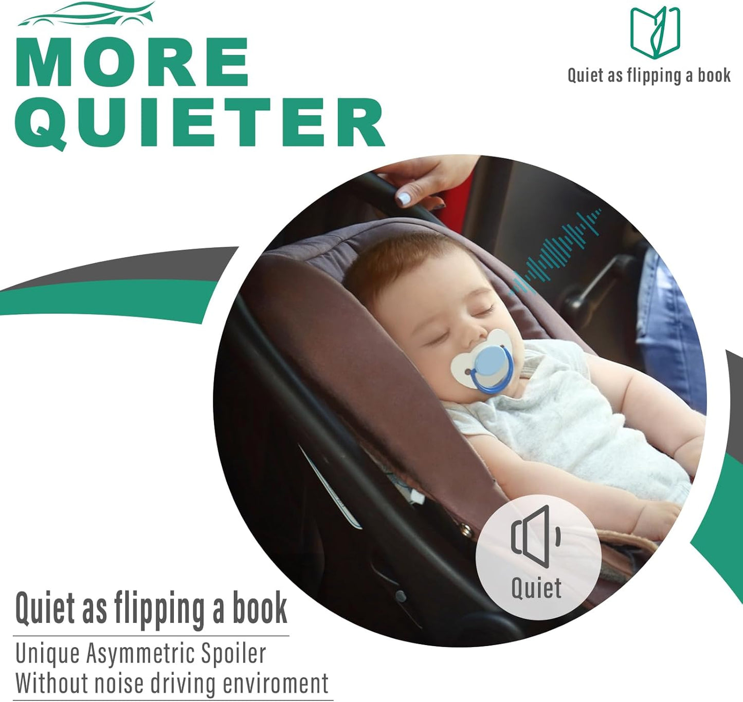 28" 18" 12" Windshield Wiper Blades Replacement for Nissan Rogue Sport 2017 2018 2019 2020 2021 2022 Premium All Weather Front Rear Wipers Set - OEM Quality (Pack of 3)