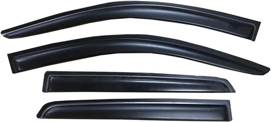 Window Visors Compatible with 2009-2016 Dodge Journey Sun/Rain Guards Wind Deflector 4pc