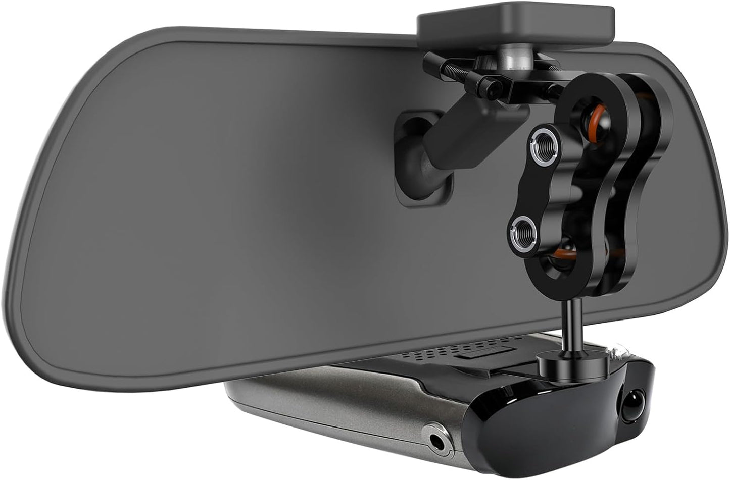 Radar Detector Mount,Aluminum Rearview Mirror Rod Radar Bracket,for All Whistler Radar Models