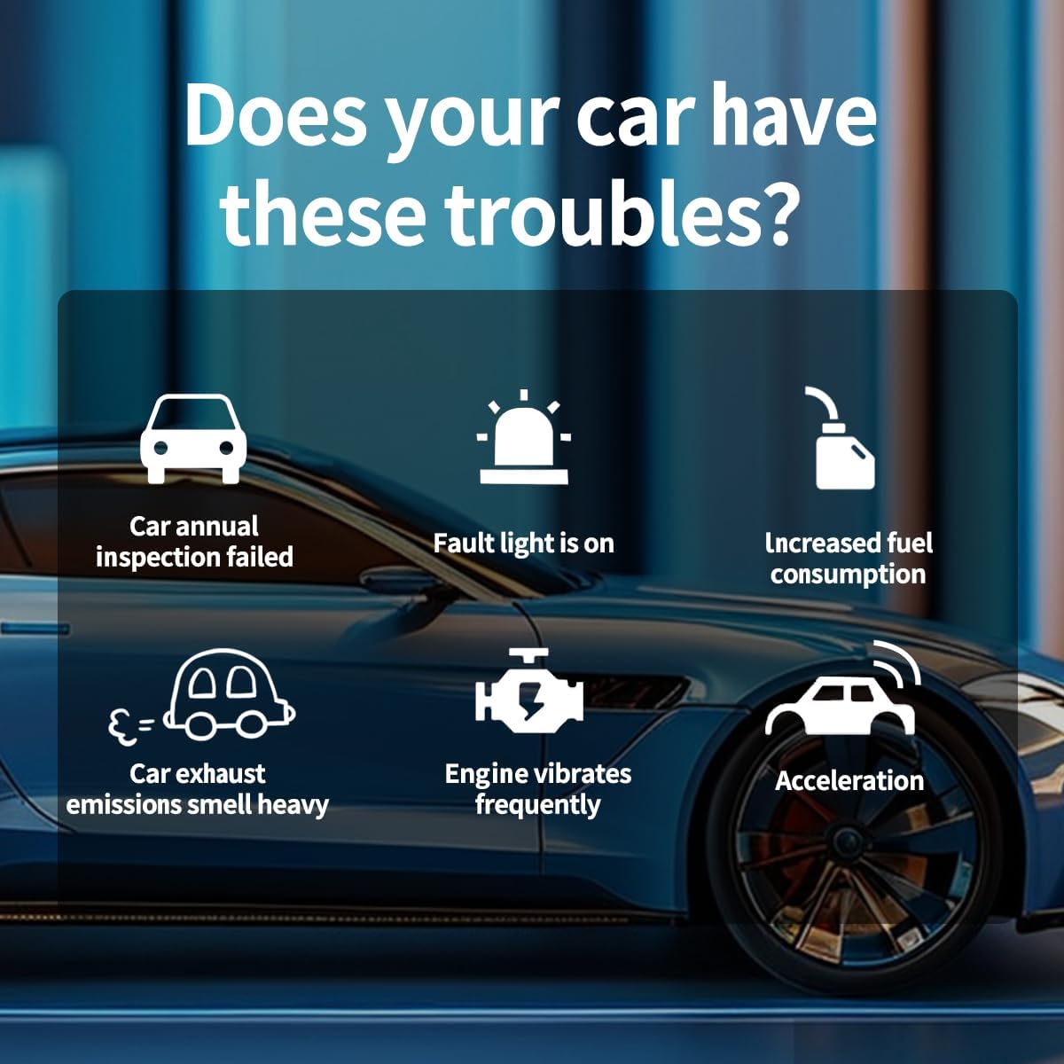 2PCS Catalytic Converter Cleaner Kit, Exhaust System Pipe Carbon Removal Cleaner Treatment Additive Oil, Fuel and Exhaust Pipe Cleaners, Fuel System Treatment Oil for Gas and Diesel Car