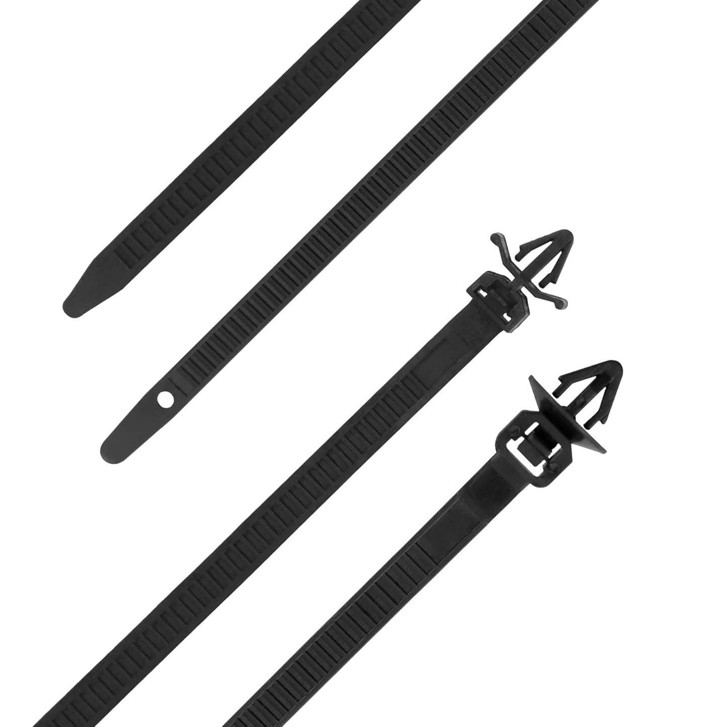 Car Harness Routing Clips 165PCS Assortment 11 Different Sizes Automotive Wire Routing Clips Replacement Parts for Honda GM Mazda Jeep Wrangler