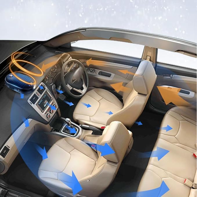 Anti-Freeze Electromagnetic Car Snow Removal Device, 2026 New Electromagnetic Interference Antifreeze Snow Removal Instrument, Automotive Electromagnetic Snow Removal Tool Car Defroster (1PC)