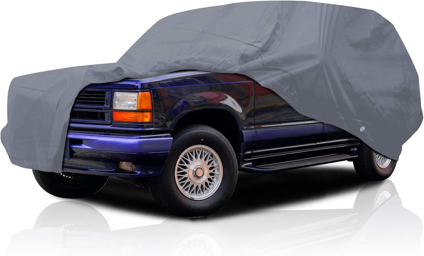 Supreme Full Car Cover - Semi Custom Fit for Tracker 1999-2004 SUV 2-Door | All-Weather Protection: Waterproof, Dustproof, Windproof, UV-Resistant | Includes Accessories