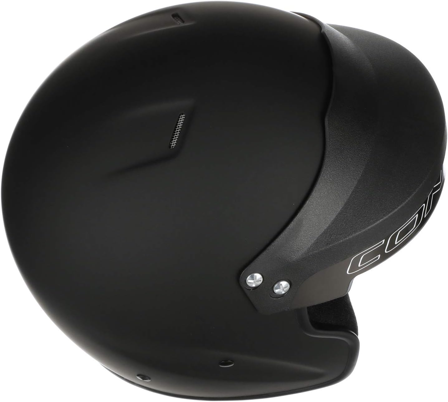 Conquer Snell SA2020 Approved Open Face Auto Racing Race Car Helmet - Adult | Men | Women | Youth - ( Black / White / Silver )