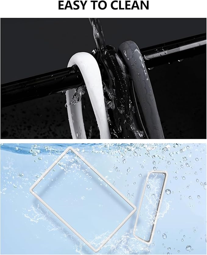 for Tesla Protector Trim Frame Model Y Juniper Model 3 Highlan 2026 Screen Edge Frame Rearview Mirror Cover Model Y Accessories Interior Silicone Decorations Center Console Decor White