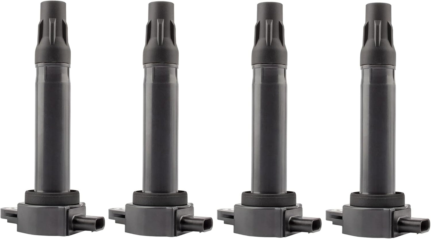 BOXI Ignition Coil Pack Compatible for Dodge Avenger Caliber Journey Compass Patriot for Chrysler 200 Sebring 1.8L 2.0L 2.4L / Replace 4606824AB UF557 C1587 5C1644 C-1587 GN10346