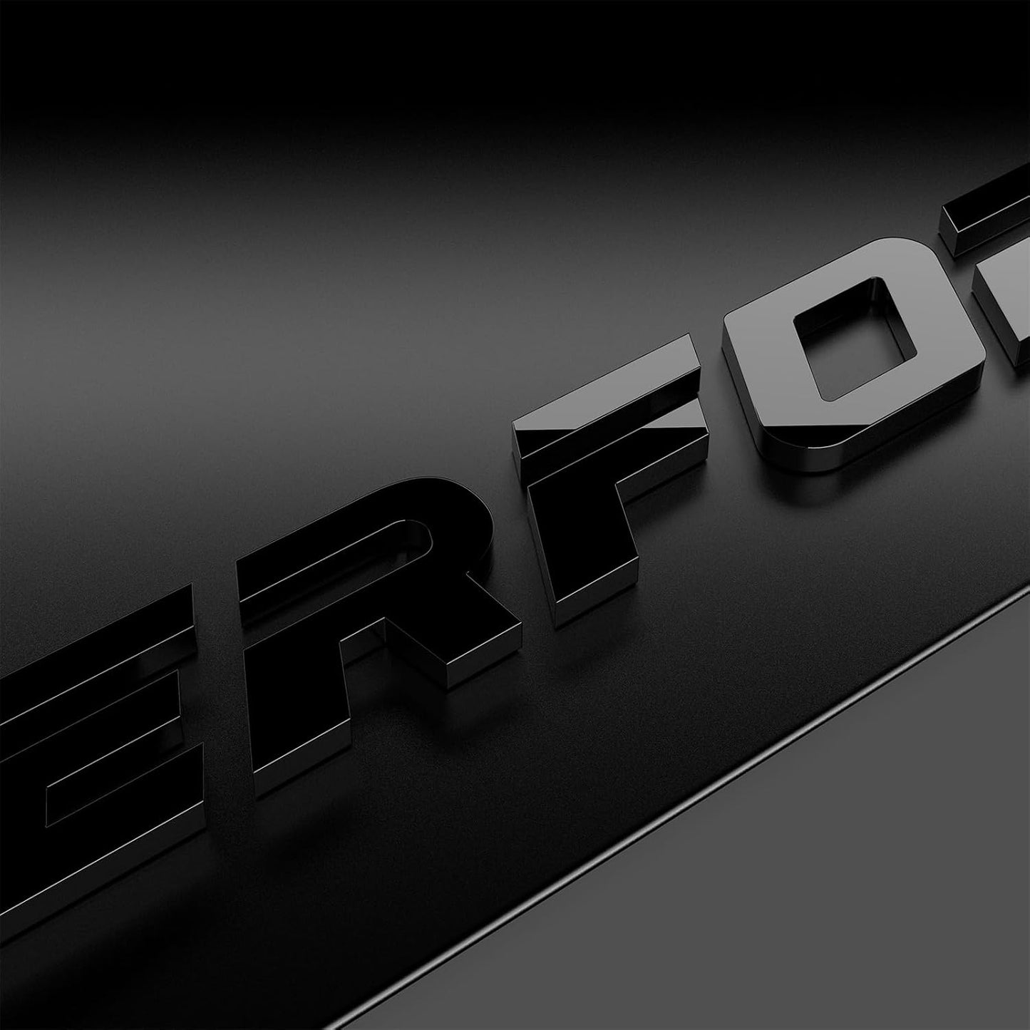 License Plate Frame (Black)