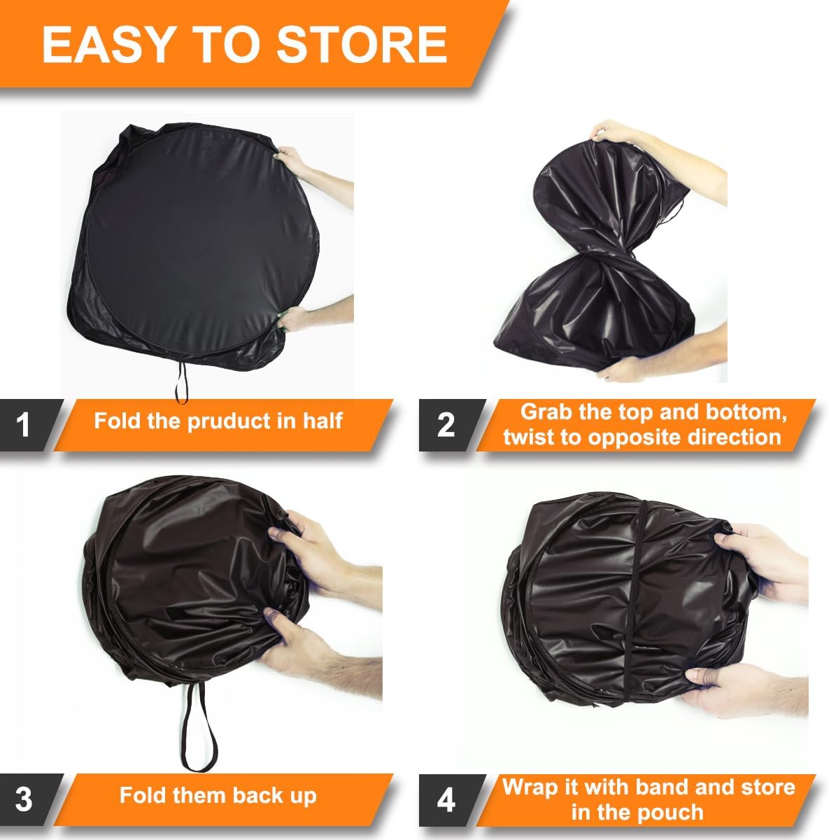 Gven Car Windshield Sun Shade, Artistic Design Car Shade Foldable Windshield Sun Visor Heat-Reflective Sunshade for Summer (Abstract, S)