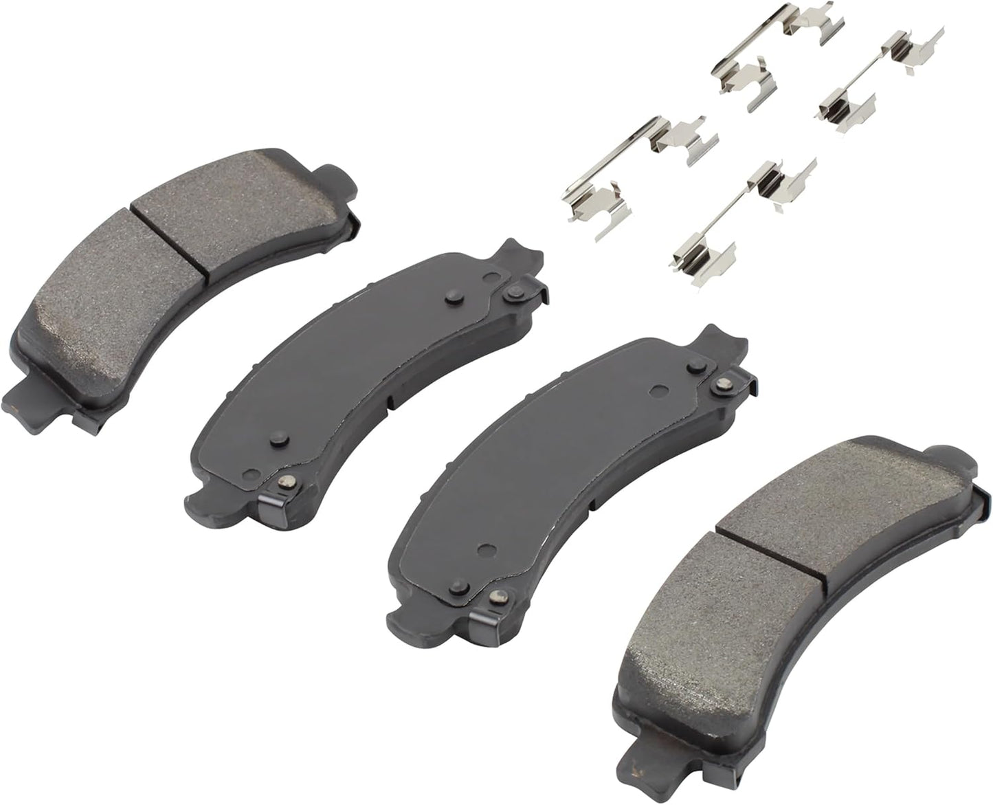 Premium Semi-Metallic Rear Brake Pads (1001-0974AM) Compatible with 2002-2014 Cadillac/Chevrolet/GMC (Avalanche 1500/Escalade/Express 1500/Savana/Sierra/Suburban/Tahoe/Yukon & More)