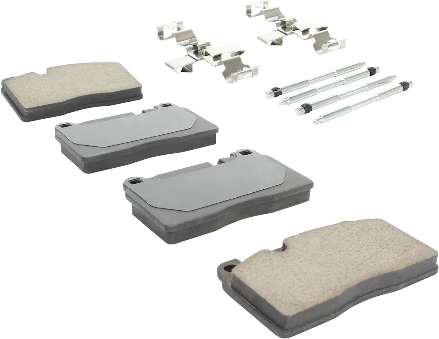 Premium Ceramic Front Brake Pads (1001-1663C) Compatible with Audi A6 Quattro 2019-2019, Audi A7 Quattro 2018-2018, Audi Q5 2013-2017, Audi Q7 2007-2015