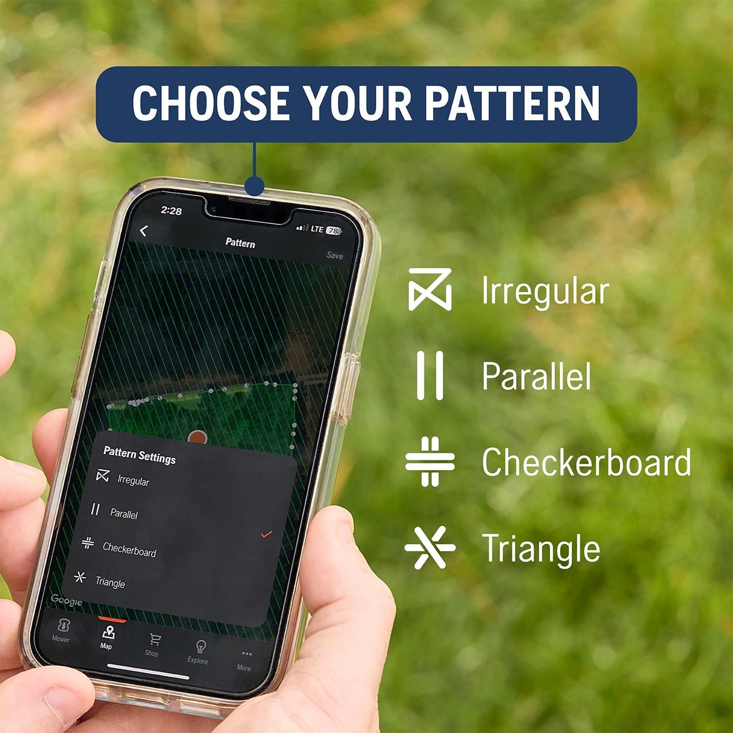 Husqvarna 410iQ Automower Robotic Mower, 0.5 Acre Mowing Capacity, Wire Free Robot Lawn Mower with Charging Station, RS1 EPOS Reference Station and Replacement Blades, 970727401