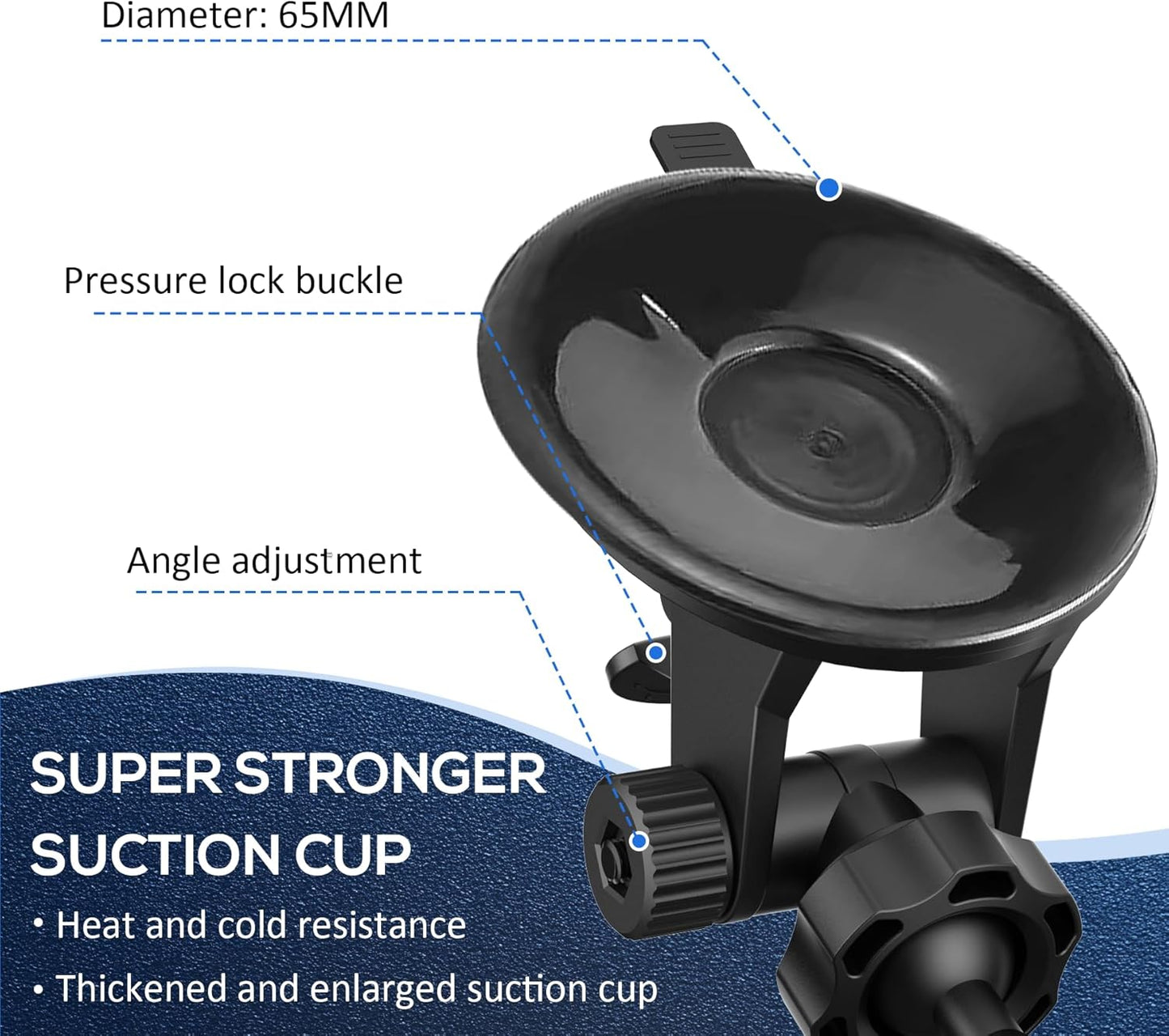 Super Radar Detector Mount,Super Car Windshield,Dashboard Suction Cup Bracket,Suitable for Escort MAX,MAX 2,2015-2019 MAX360 Radar Detector.Not Applicable with MAX 3,MAX360C(For Escort Max Radar)