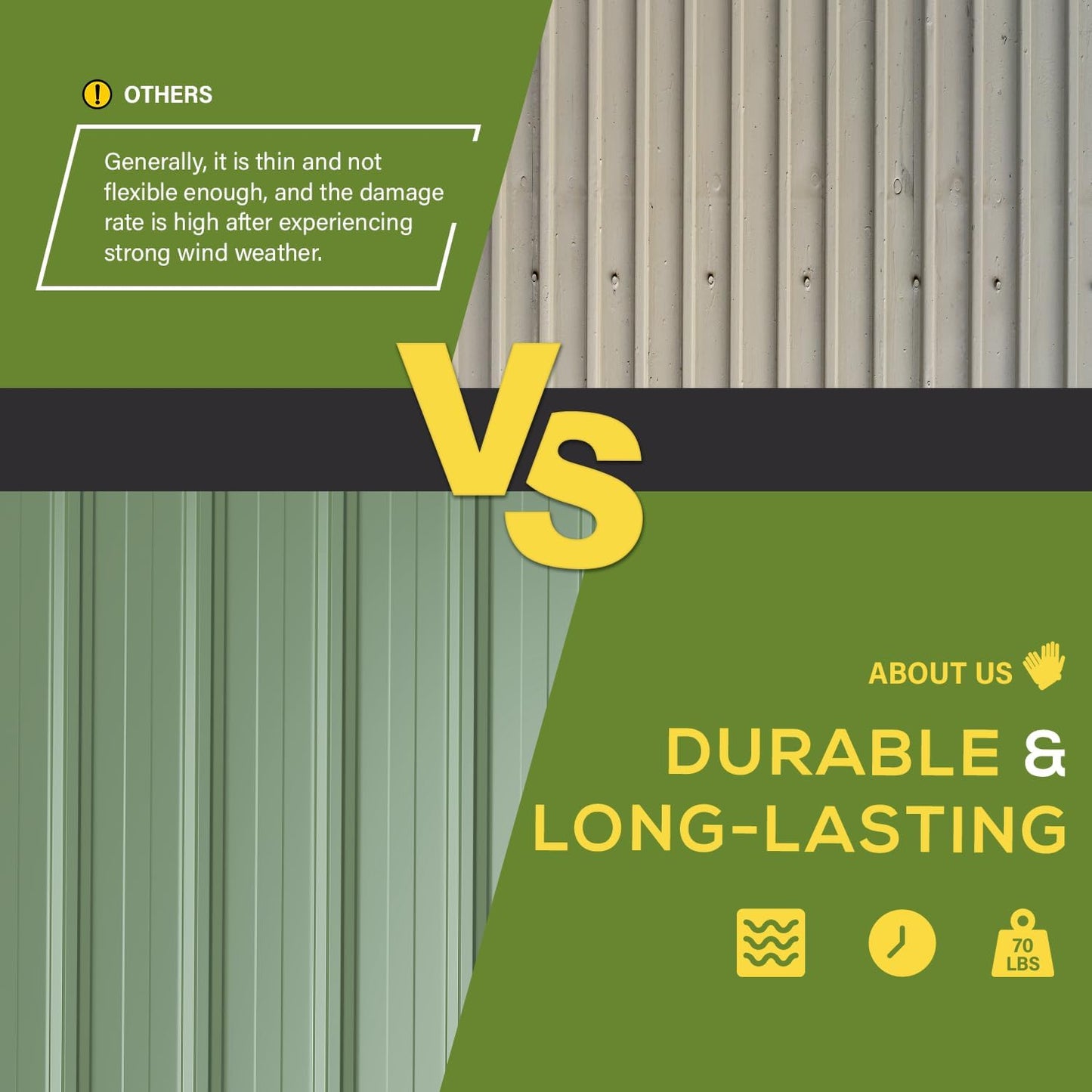 AECOJOY 5' x 3' Outdoor Storage Shed, Small 3x5 Metal Sheds & Outdoor Storage Clearance with Lockable Door, Utility and Tool Storage Cabinet Garden Shed for Backyard, Patio, Outside use in Green